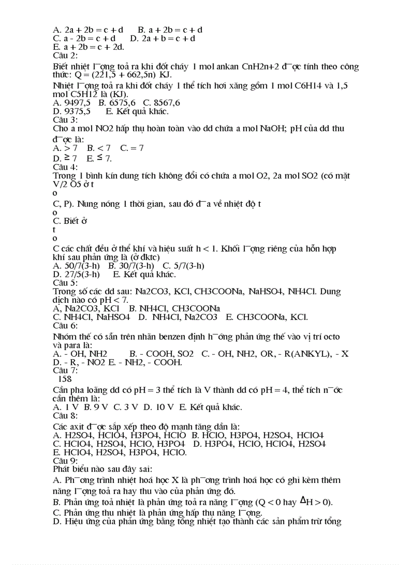 image for page 800 câu trắc nghiệm hóa học