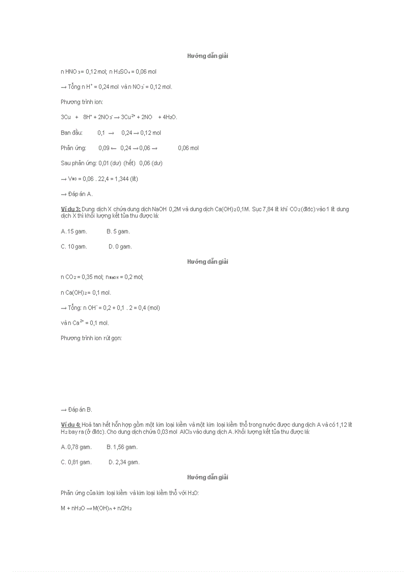 image for page Áp dụng phương trình ion