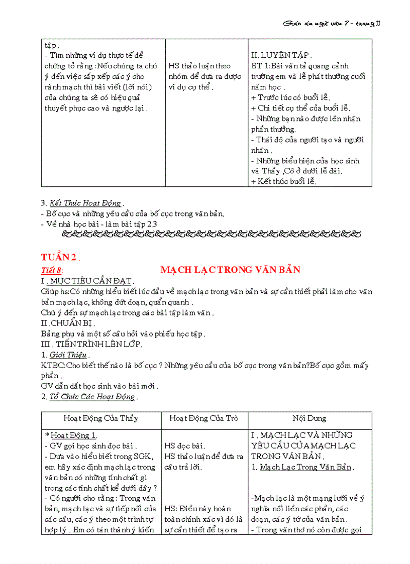 image for page Bai giang van