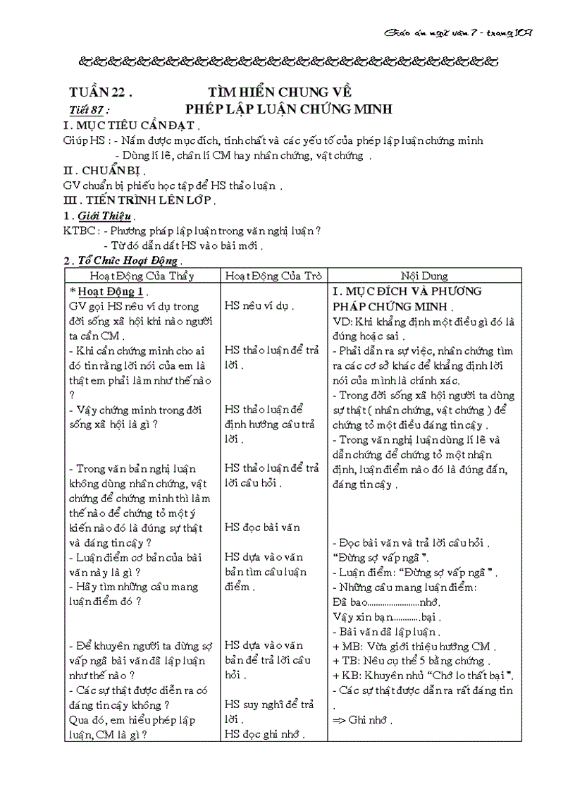 image for page Bai giang van