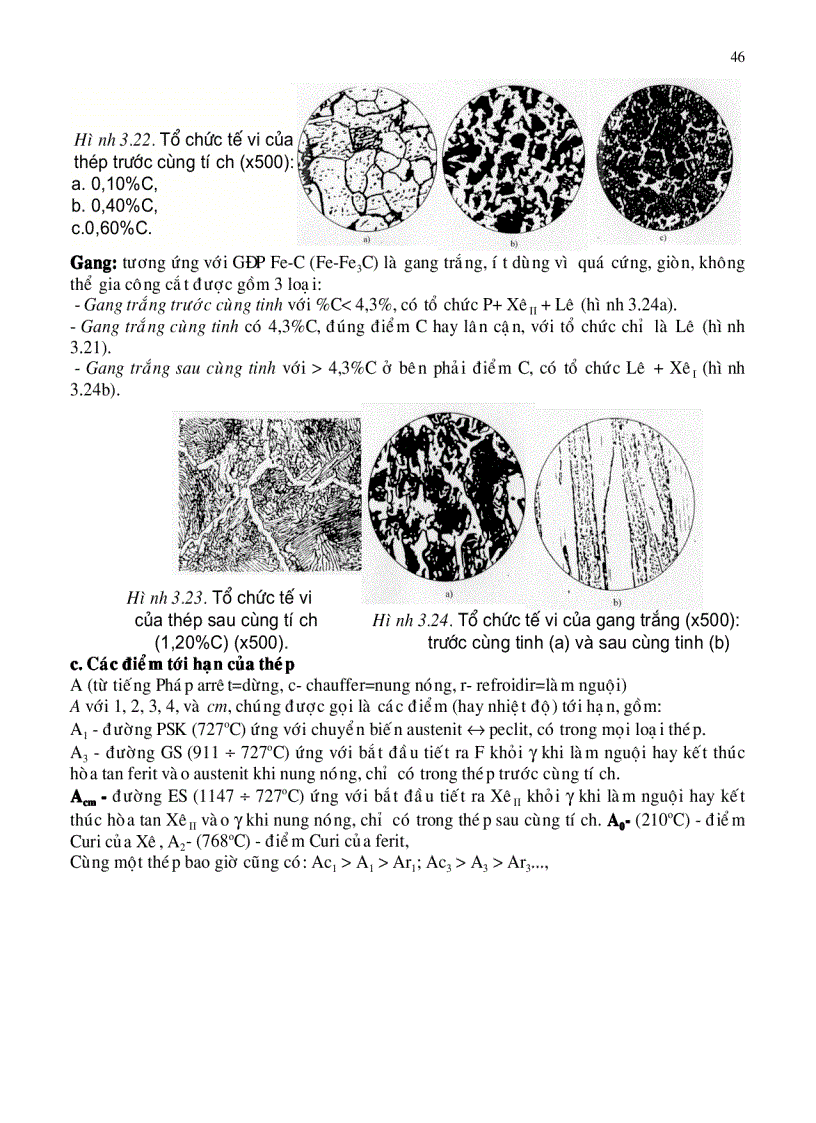 image for page Bài giảng về hợp kim và biến đổi tổ chức phần 2