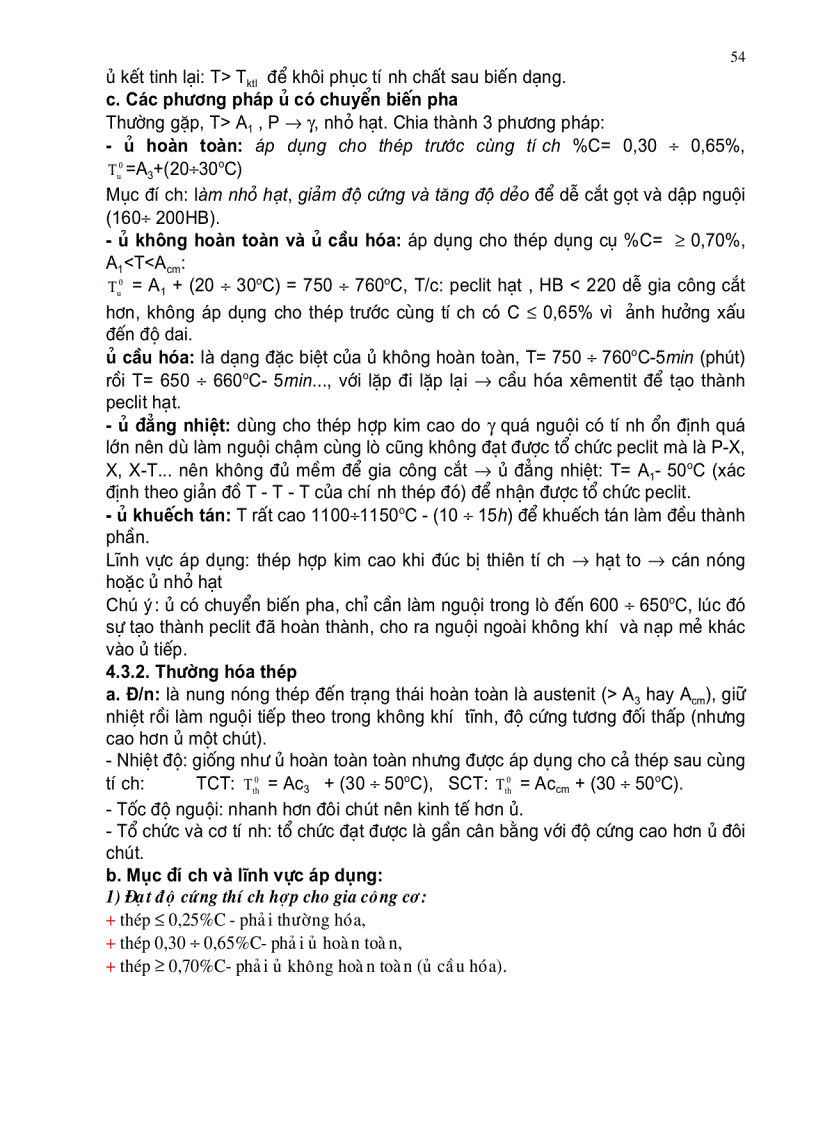 image for page Bài giảng về nhiệt luyện thép