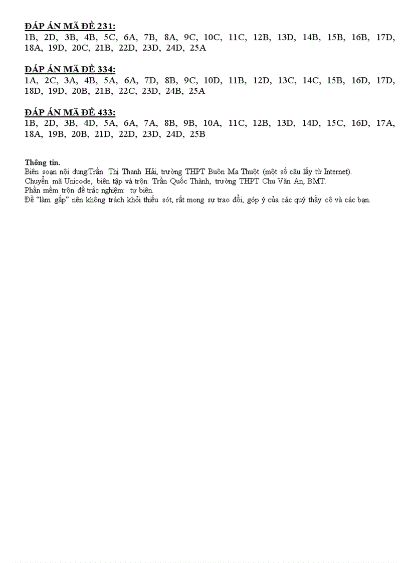 image for page Bài kiểm tra viết số 4 HK II Hóa học 12 CB