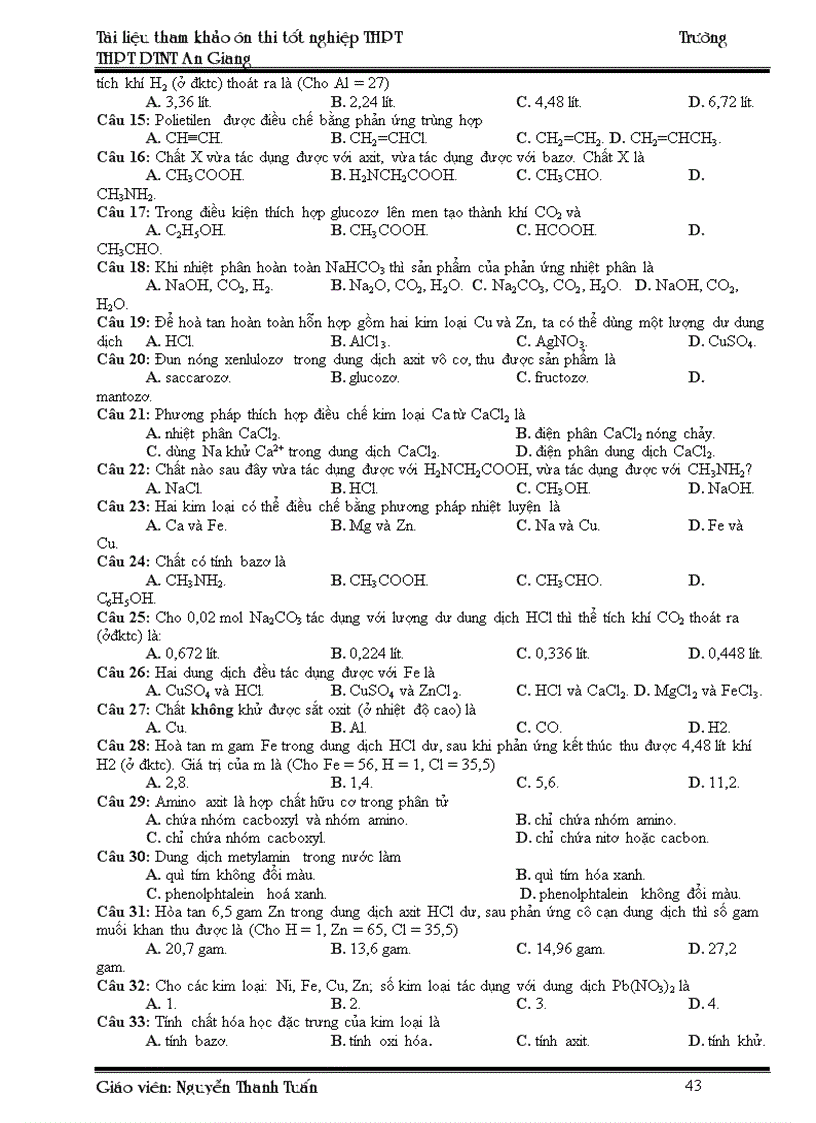 image for page Bai tap 12 theo tung chuong