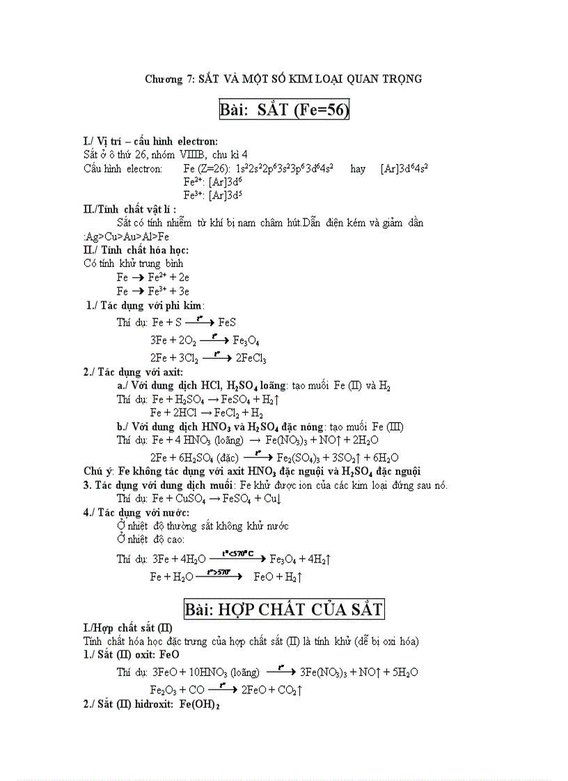 image for page Bai tap chuong 7 SAT lop 12 chon loc