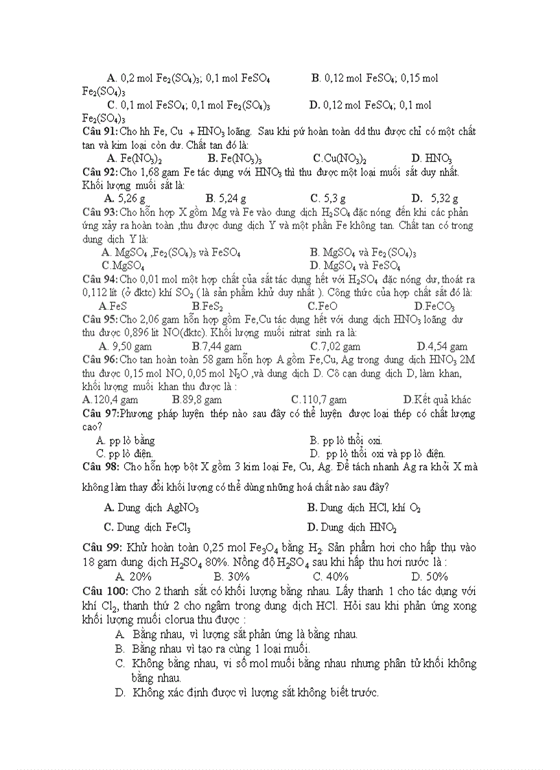 image for page Bai tap chuong 7 SAT lop 12 chon loc