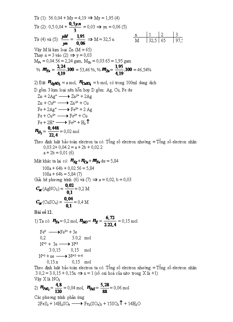 image for page Bài tập Cr Fe Cu 12NC cuc hay