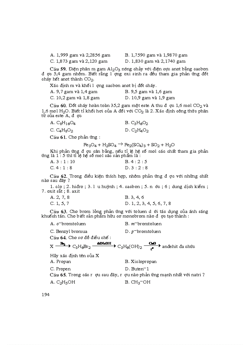 image for page Bai tap hoa 12 200 cau