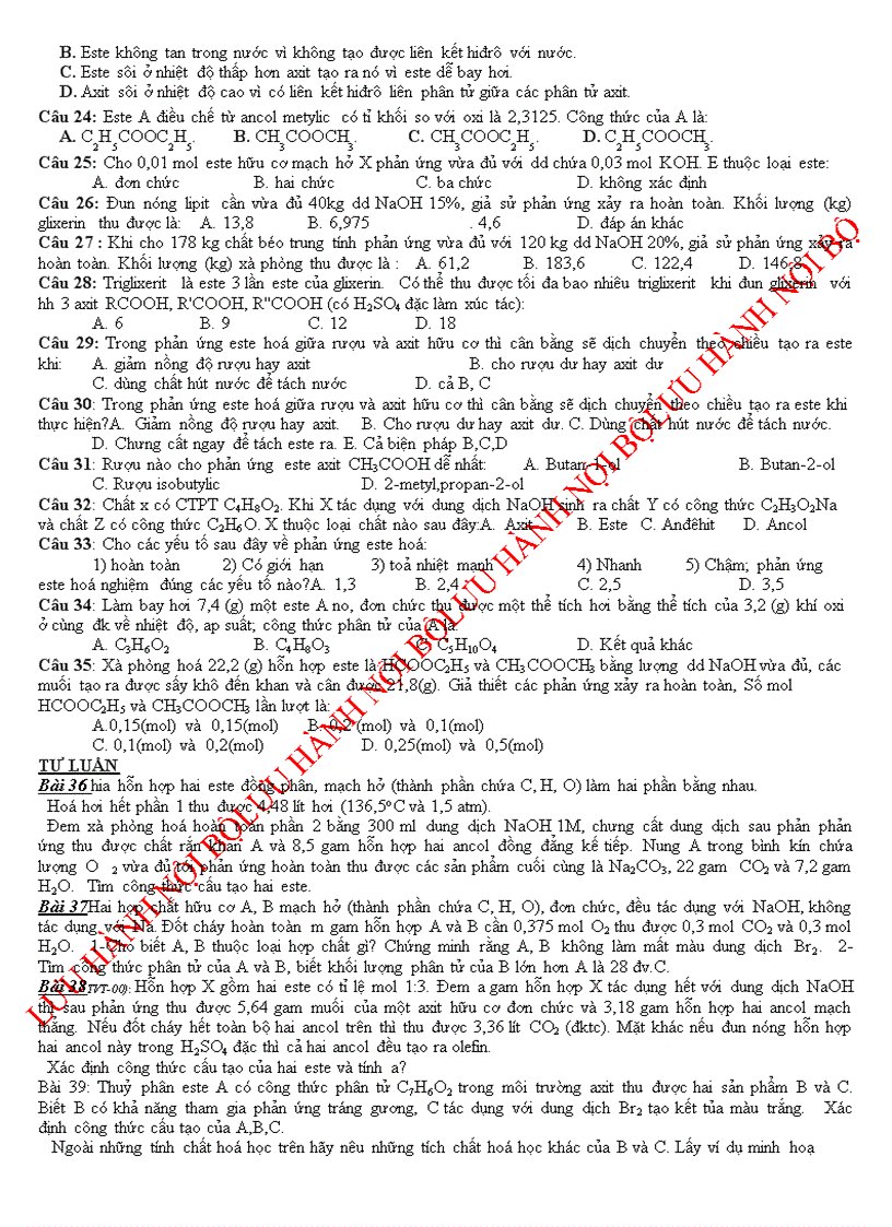 image for page Bai tap hoa huu co cuc hay