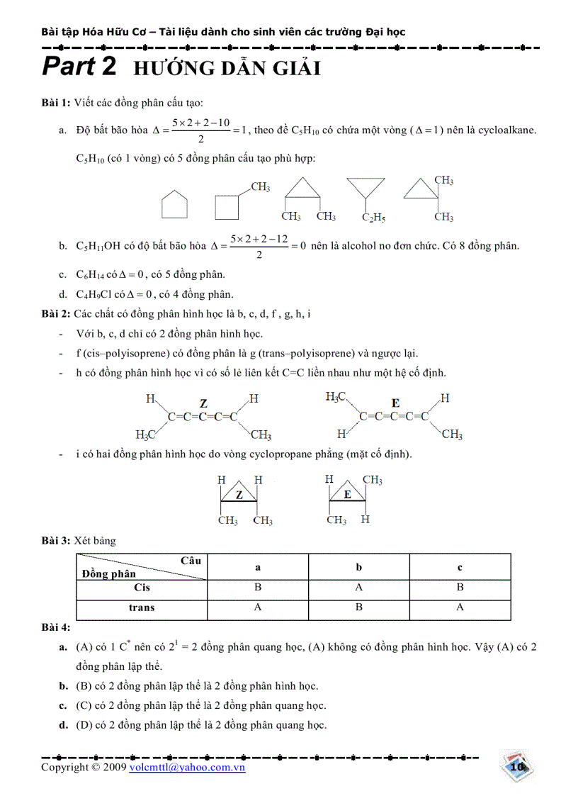 image for page Bài tập hóa hữu cơ tập 1