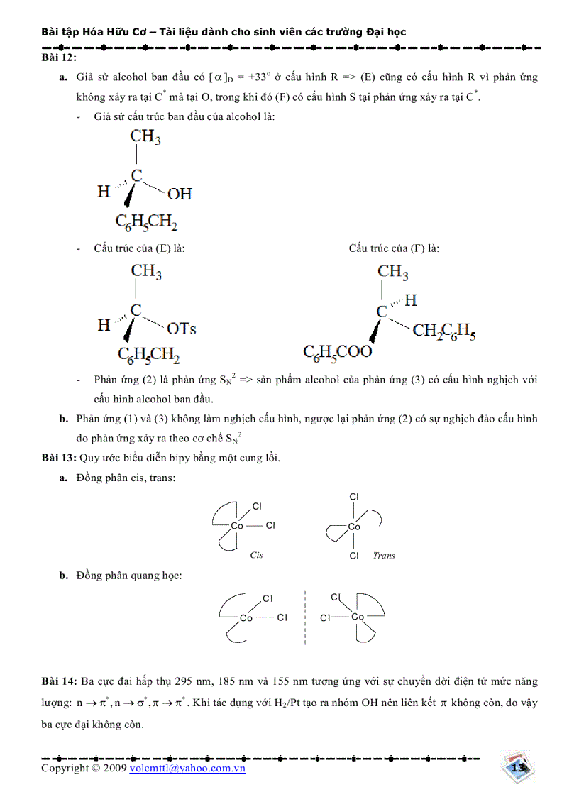 image for page Bài tập hóa hữu cơ tập 1