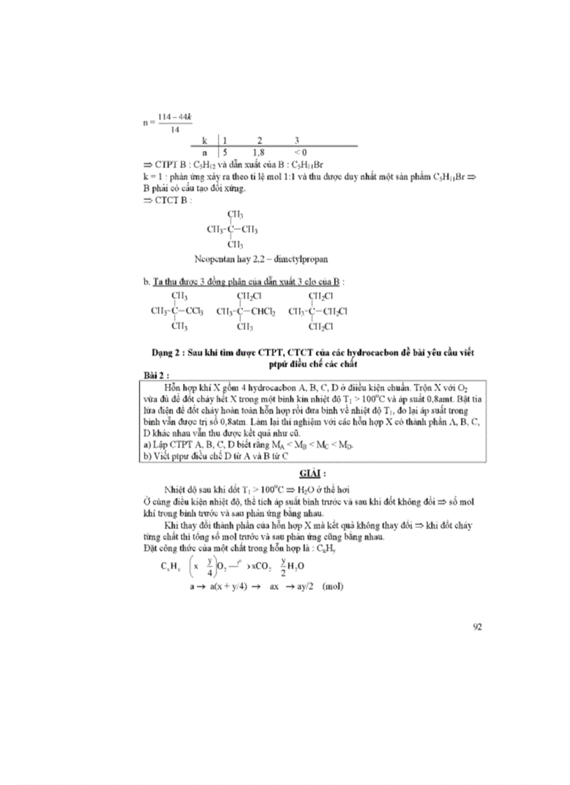 image for page Bài tập hữu cơ