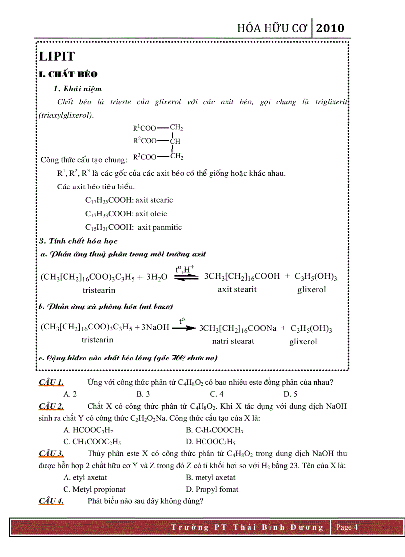 image for page BÀI TẬP HỮU CƠ Ban CO BAN