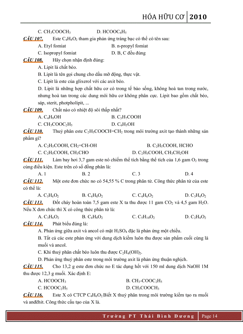 image for page BÀI TẬP HỮU CƠ Ban CO BAN