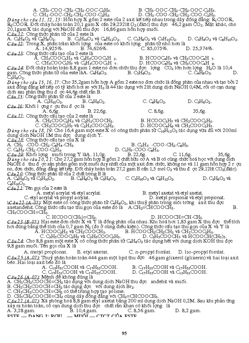 image for page Bai tap tong hop phan Hidrocacbon