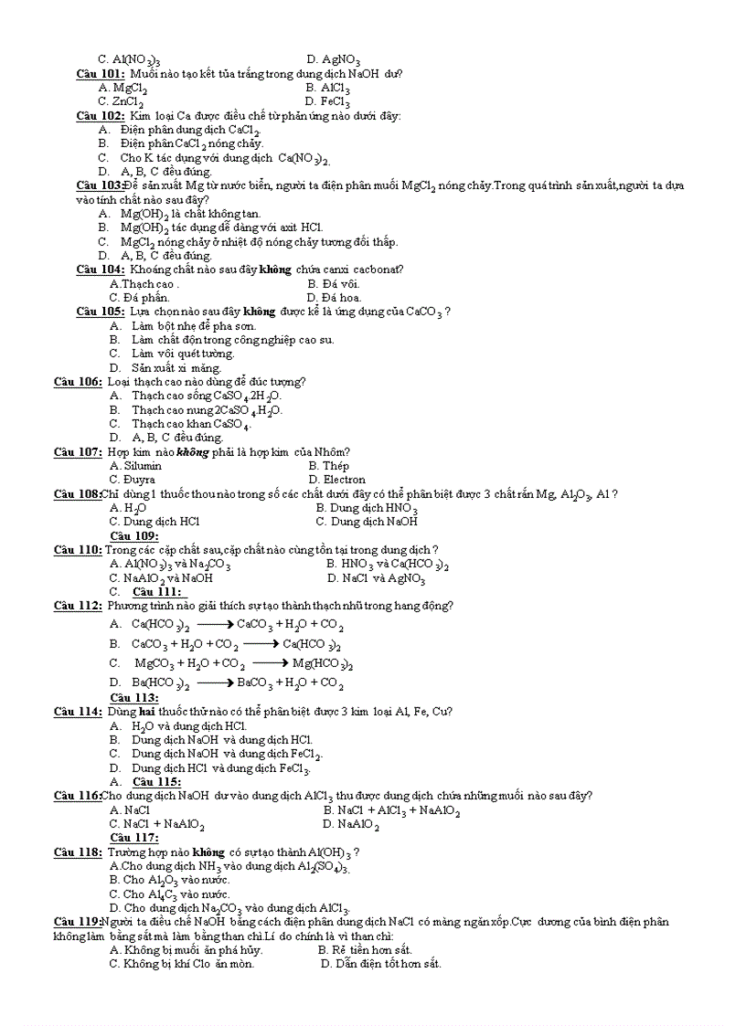 image for page Bài tập trắc nghiệm 12 Chương 1 cực hay
