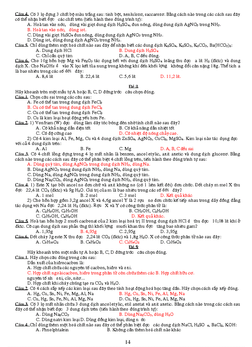 image for page Bai tap trac nghiem sat dong