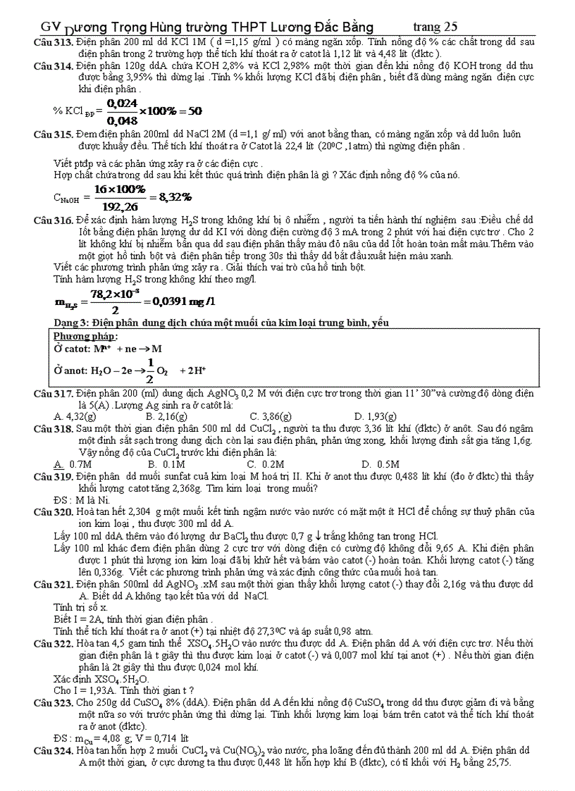 image for page Bài tập tự luận phần vô cơ