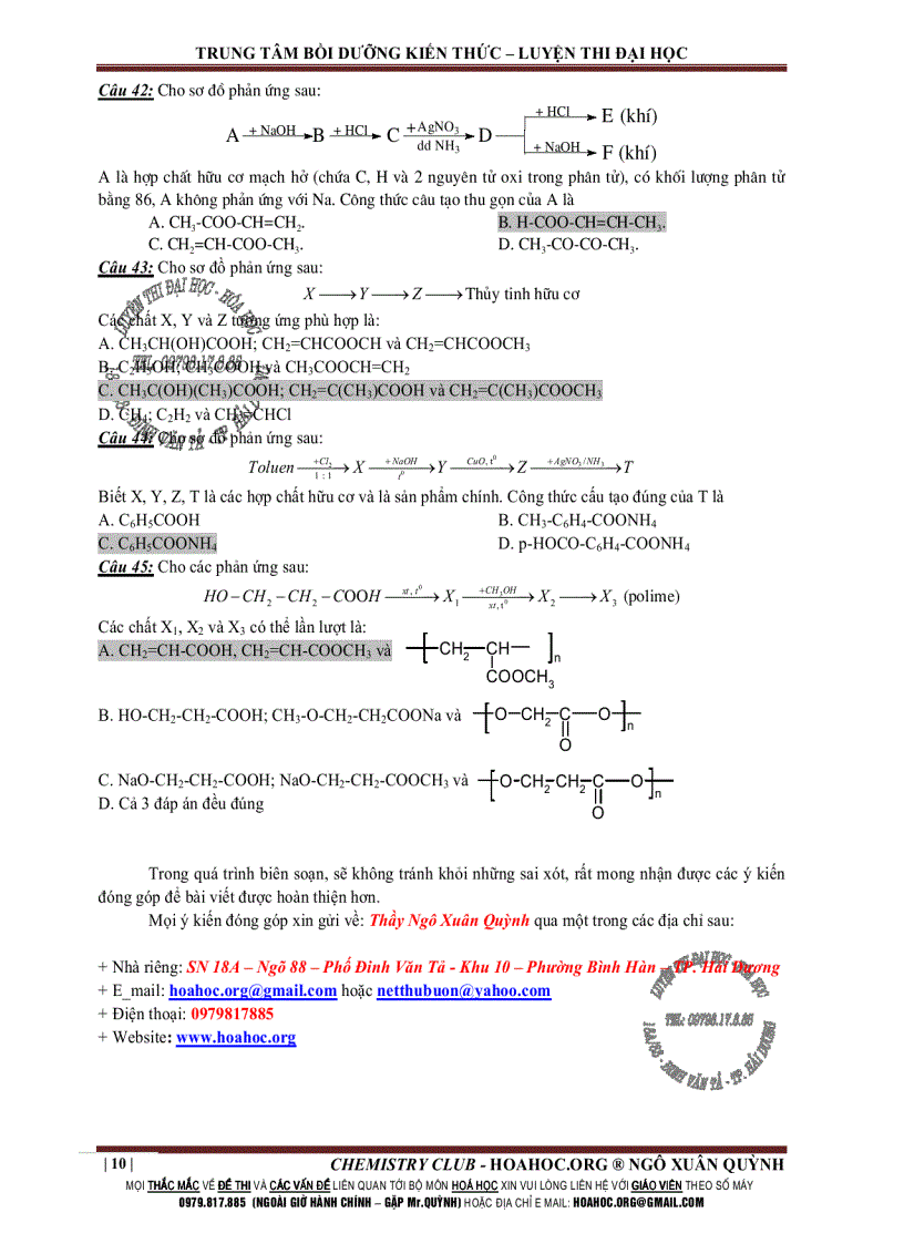 image for page Bai toan ve so do phan ung gui bao