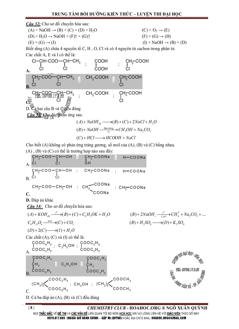 image for page Bai toan ve so do phan ung