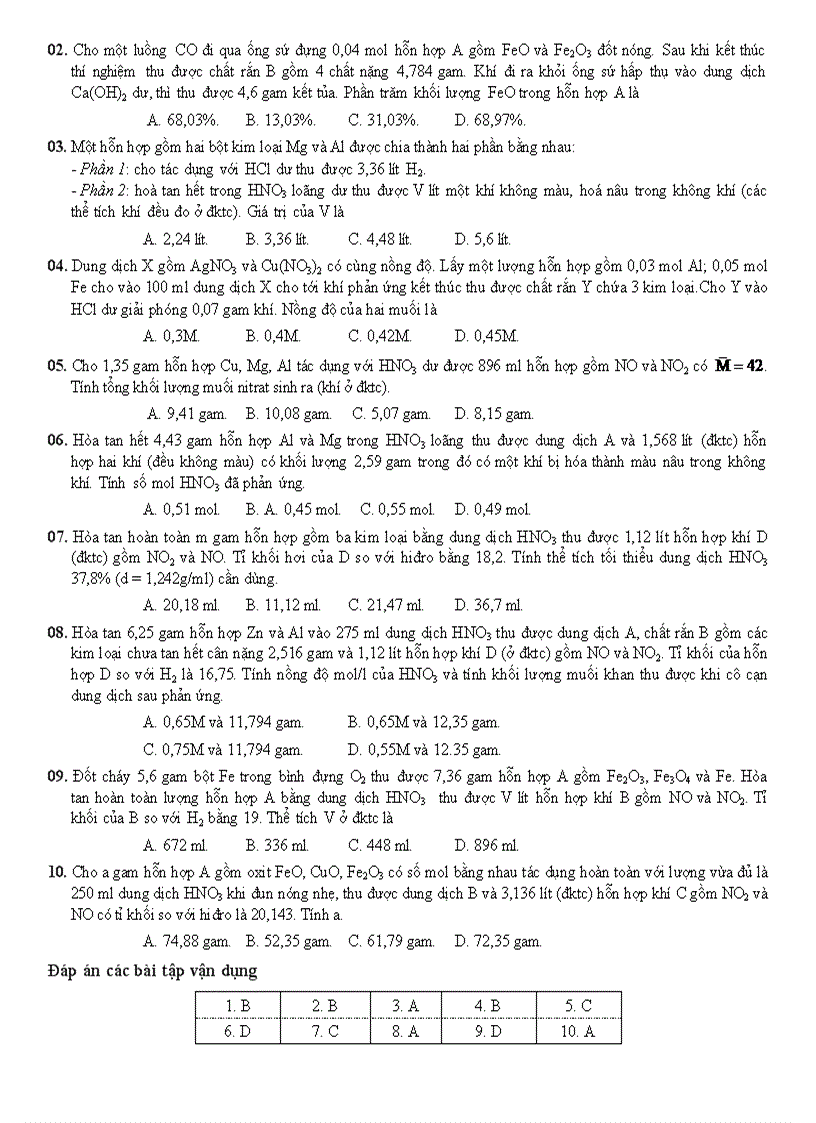 image for page Bảo toàn mol electron