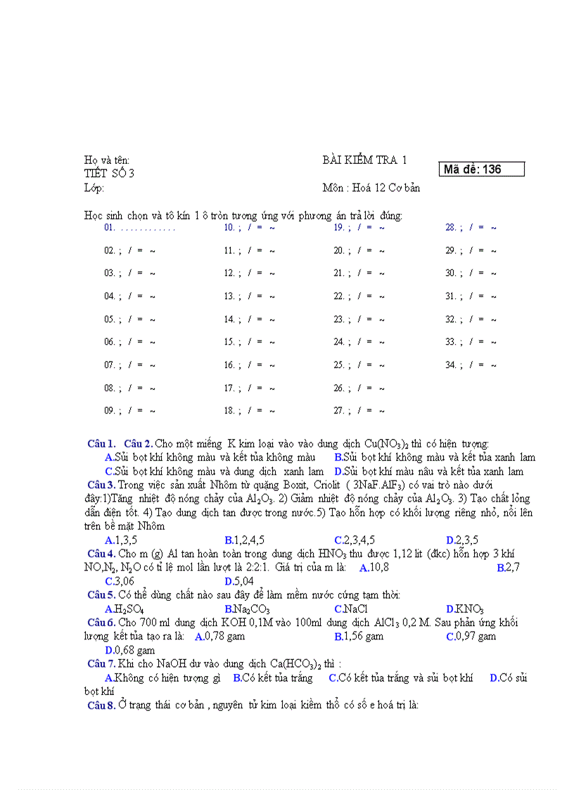 image for page Bộ đề hóa thi tốt nghiệp đh