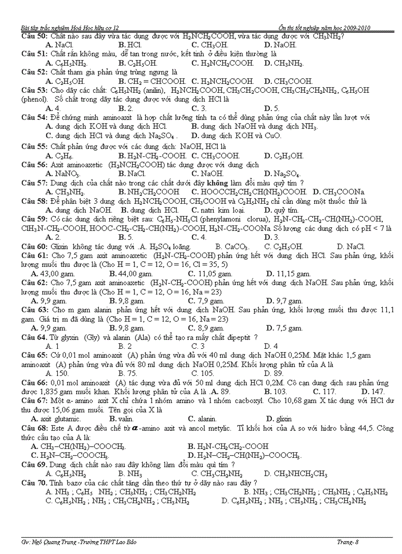 image for page Bộ đề ôn thi tn 2010 mới rất hay