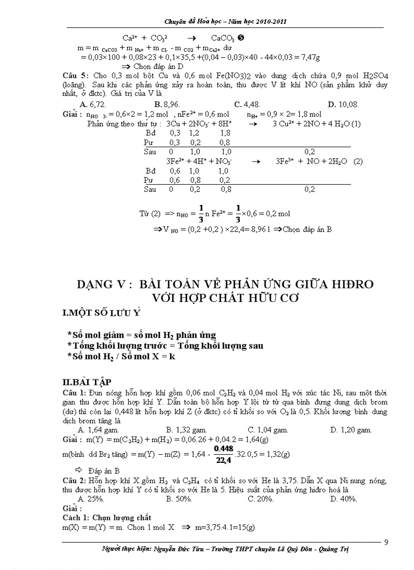 image for page Các chuyên đề ôn thi đại học cực hay