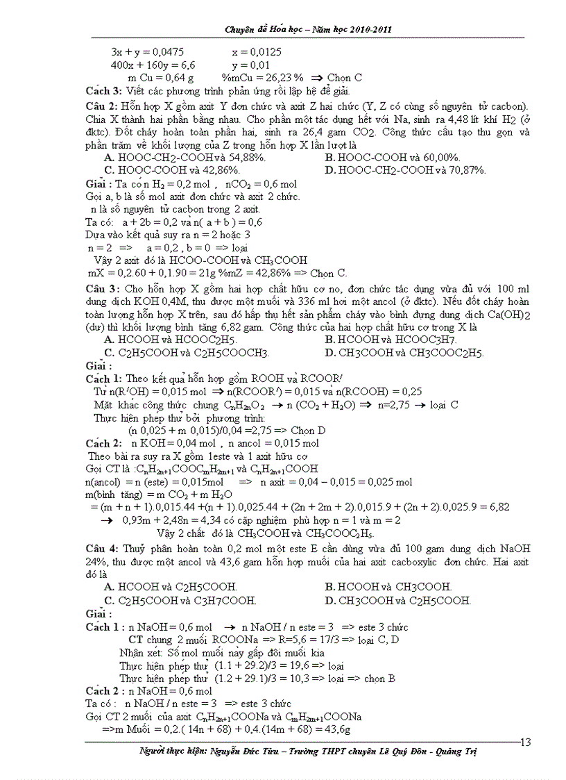 image for page Các chuyên đề ôn thi đại học cực hay