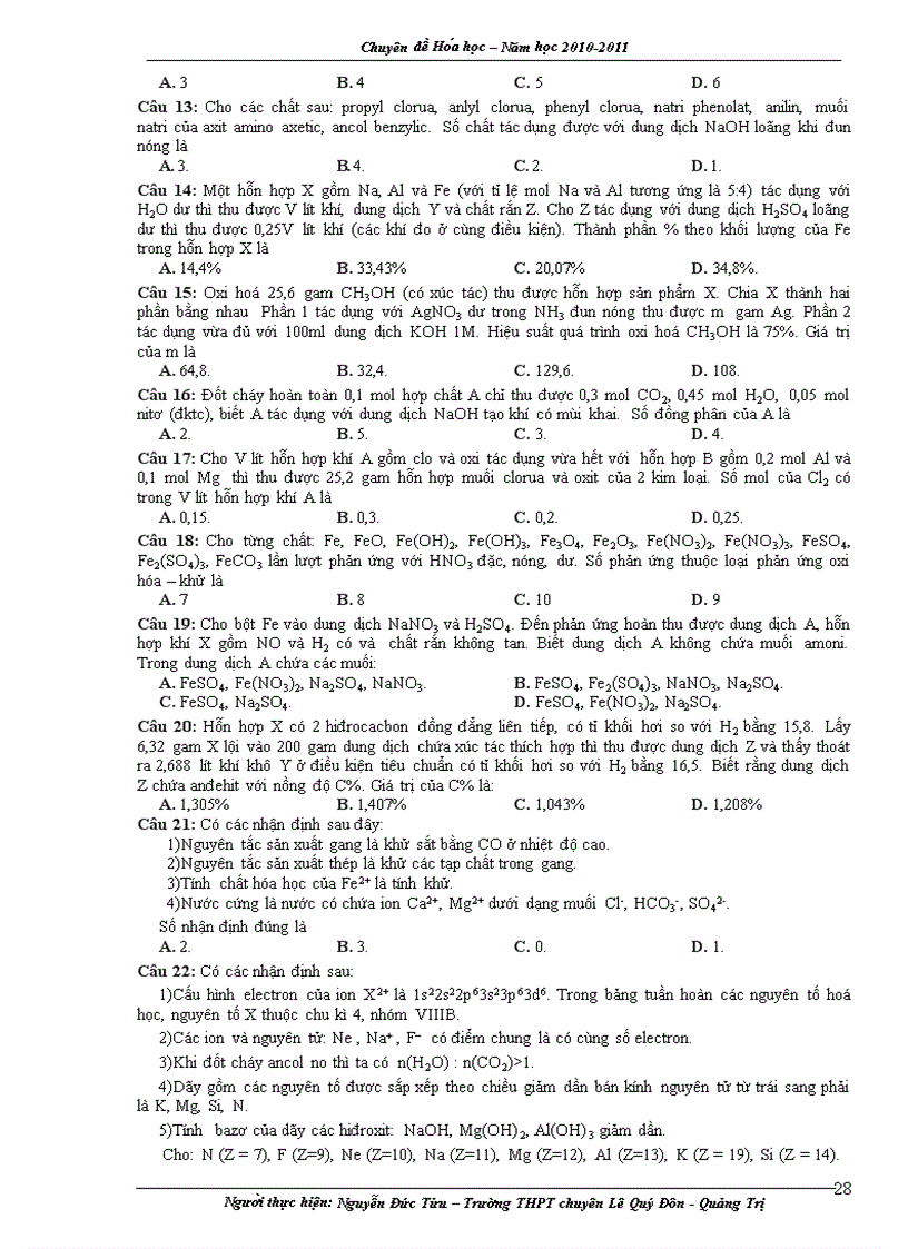 image for page Các chuyên đề ôn thi đại học cực hay