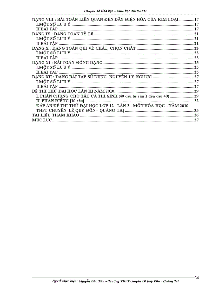 image for page Các chuyên đề ôn thi đại học cực hay