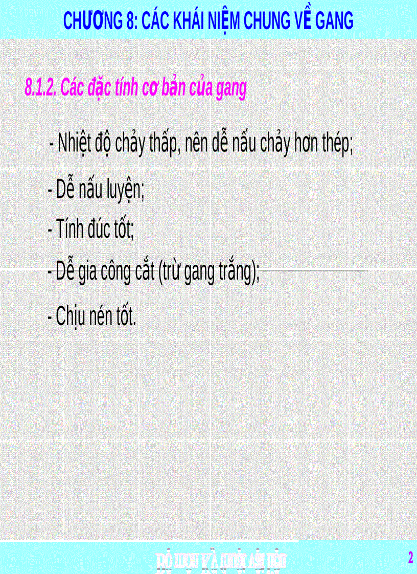 image for page Các khái niệm về gang