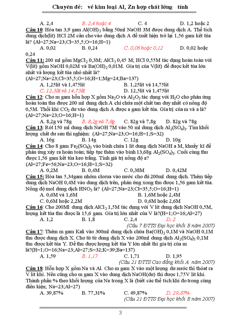 image for page Các phương pháp giải bài tập về Kim loại