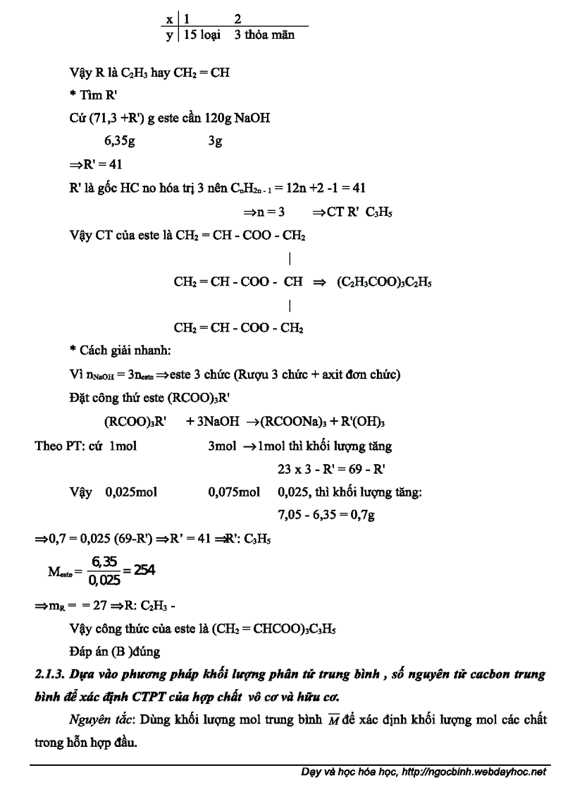 image for page Các phương pháp giúp giải nhanh bài tập hóa học
