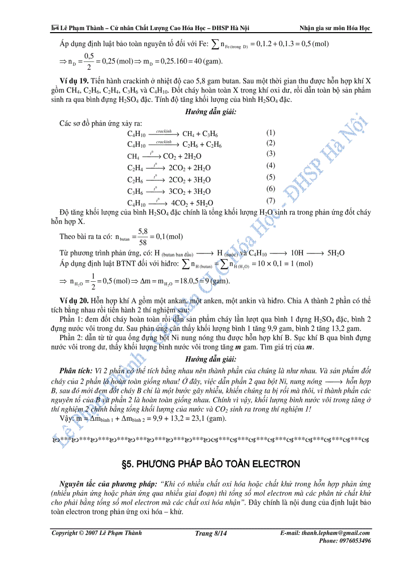 image for page Các phương pháp giúp giải nhanh các bài toán THPT