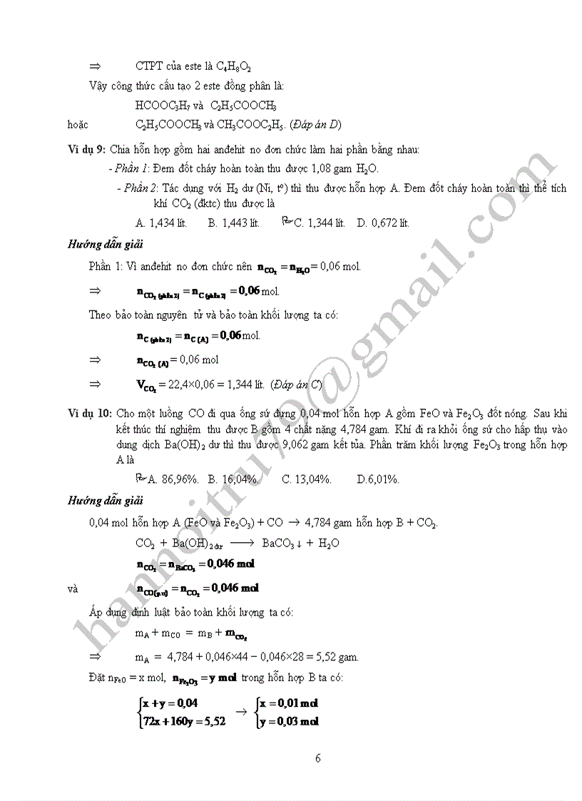 image for page Các pp giải hóa học kèm hướng dẫn và lời giải