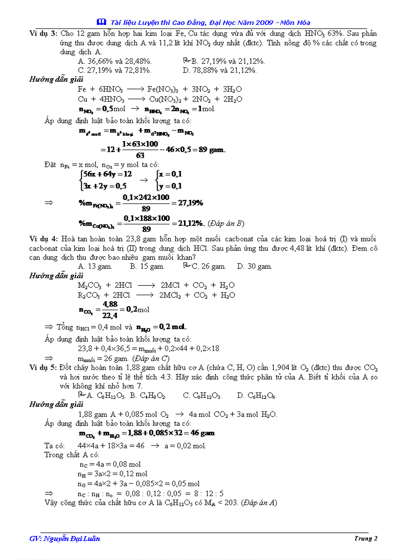 image for page Các PP giải nhanh Hóa học