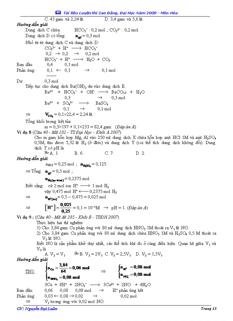 image for page Các PP giải nhanh Hóa học