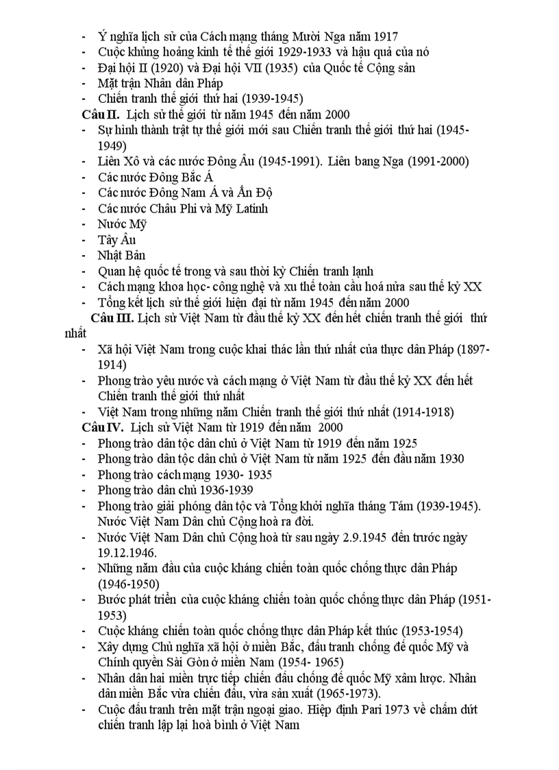 image for page Cấu trúc đề thi đại học 2009