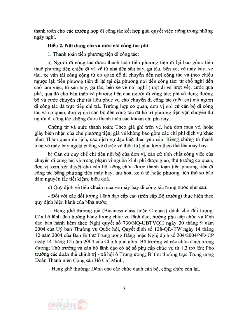 image for page Che do cong tac phi