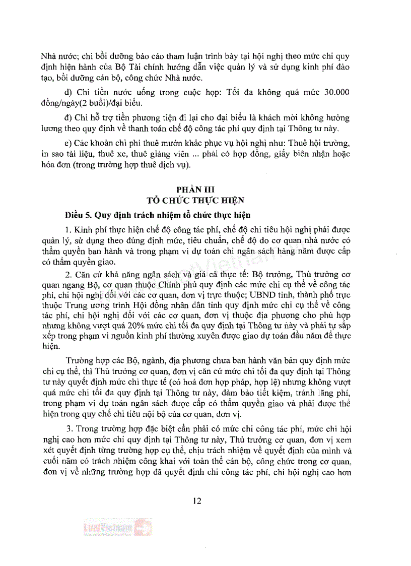 image for page Che do cong tac phi