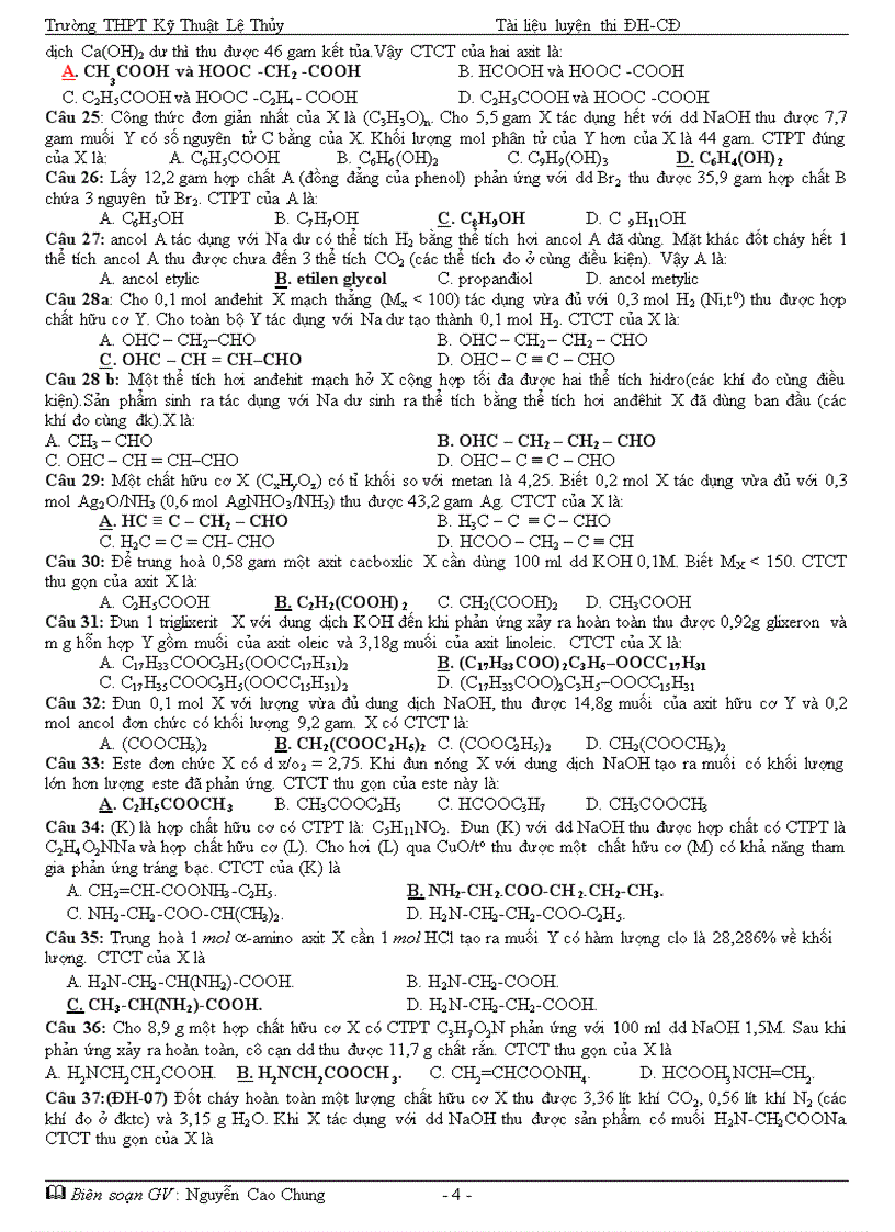 image for page Chiến thuật làm bài thi mới nhất