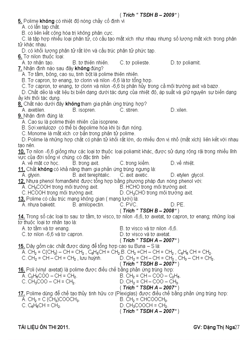 image for page Chuen de on thi dai hoc cuc hay