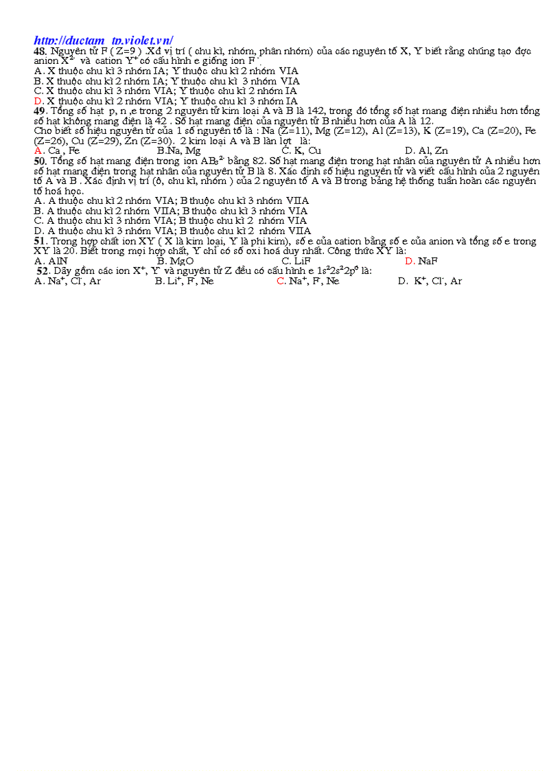 image for page Chuyên đề Hóa ôn TN số 1