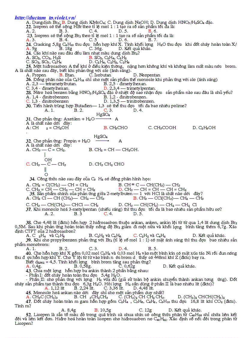 image for page Chuyên đề Hóa ôn TN số 7