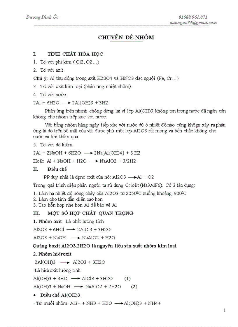 image for page Chuyên đề nhôm kim loại