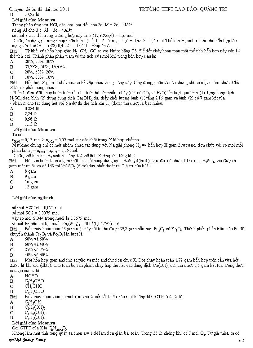 image for page Chuyên đề ôn thi đại học cực hay 2011