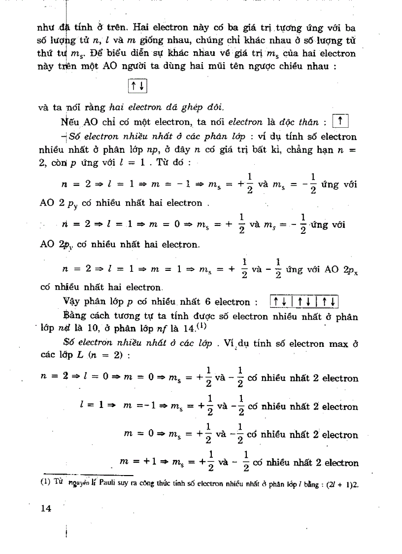 image for page Cơ sở lý thuyết hóa học phần bài tập