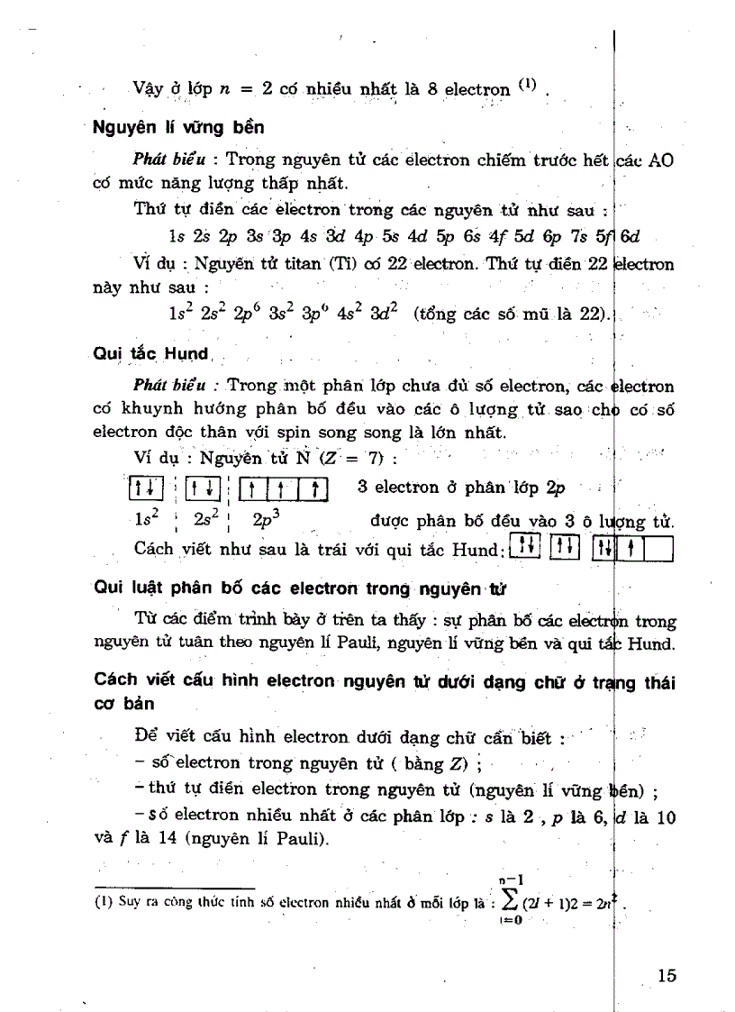 image for page Cơ sở lý thuyết hóa học phần bài tập