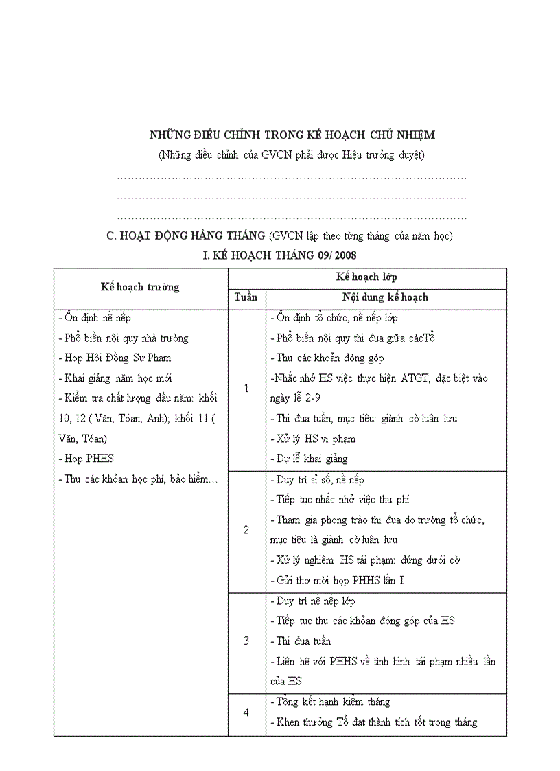 image for page Dành cho người lần đầu làm Chủ Nhiệm